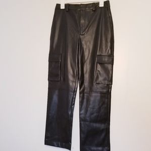 Apt.9 Leather Cargo Pants